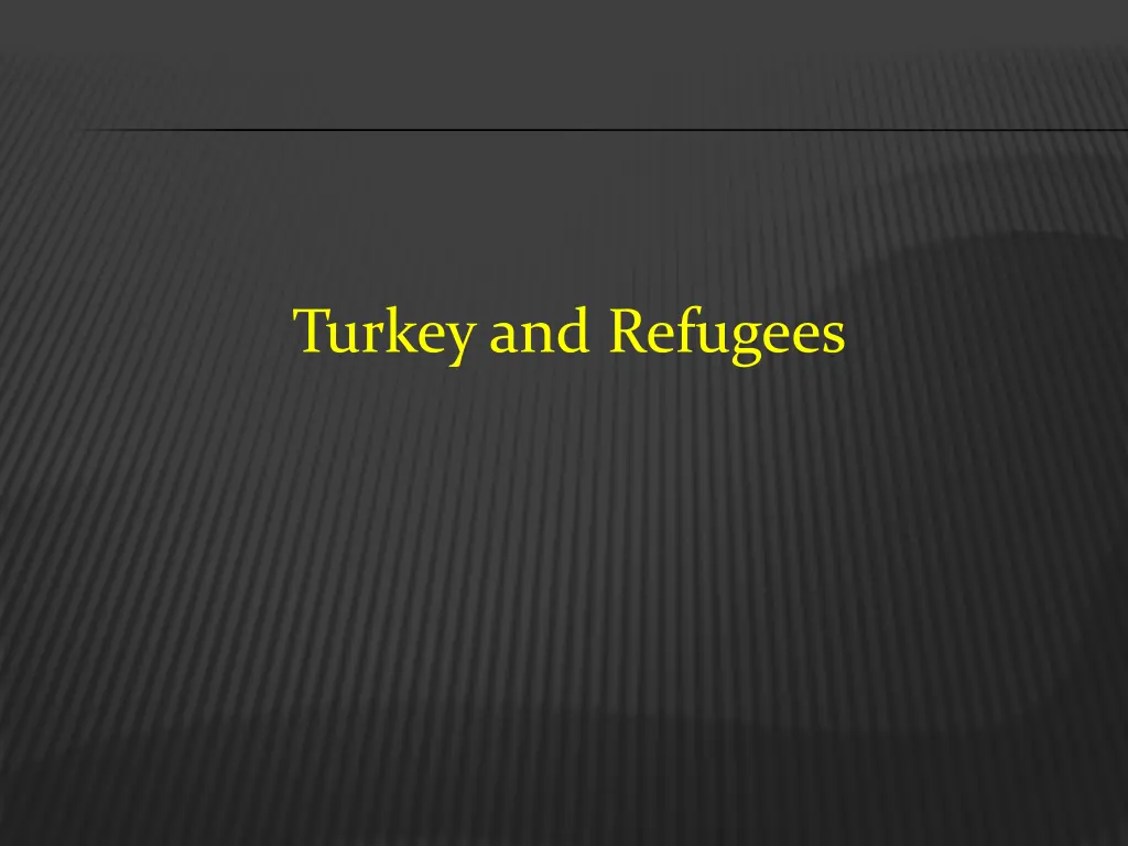 turkey and refugees