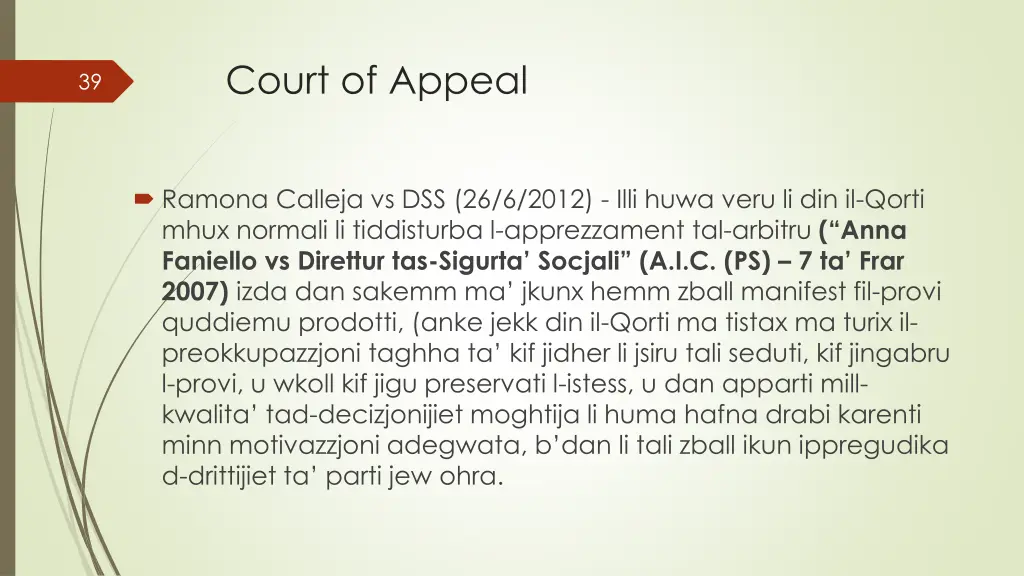 court of appeal