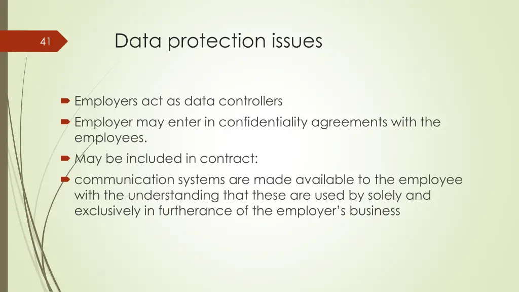 data protection issues 1