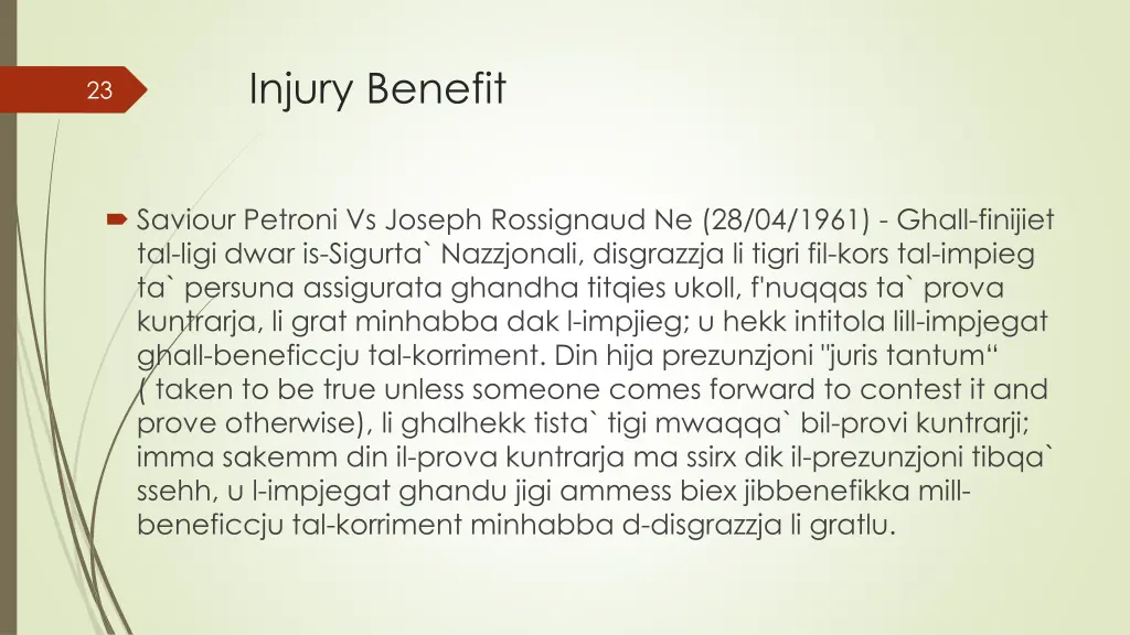 injury benefit 1