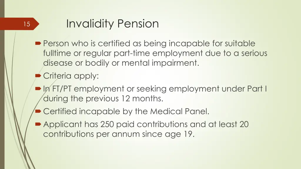 invalidity pension