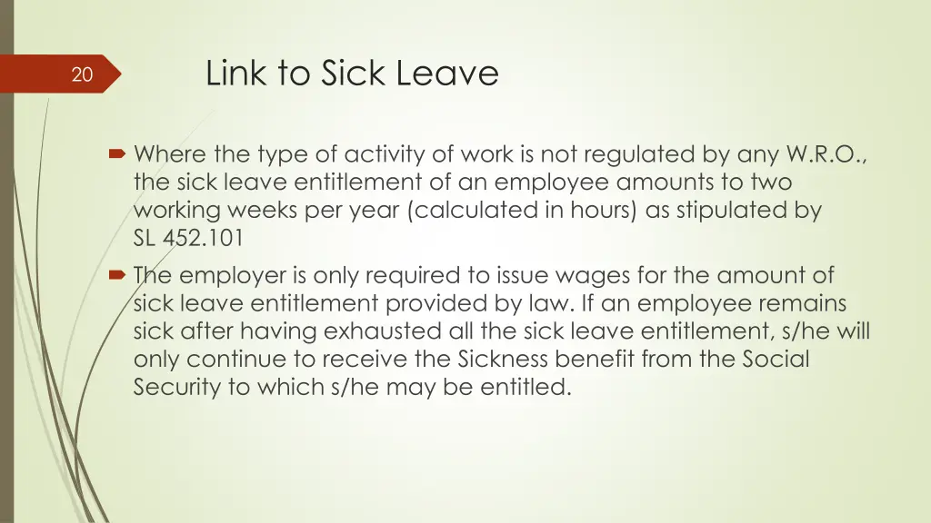 link to sick leave