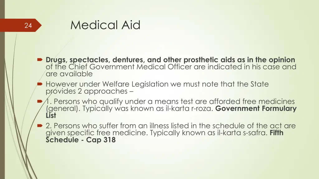 medical aid
