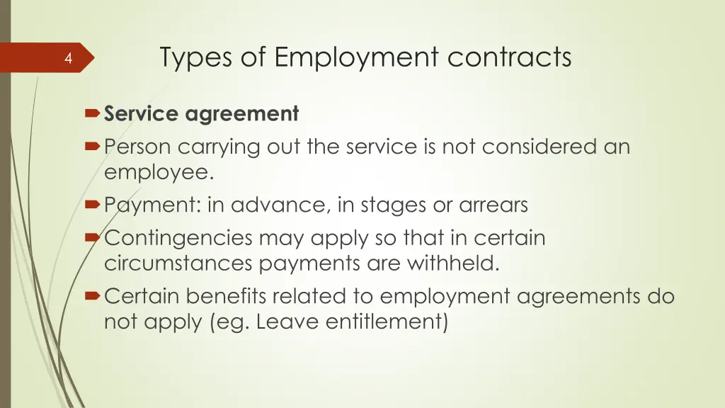 types of employment contracts 1