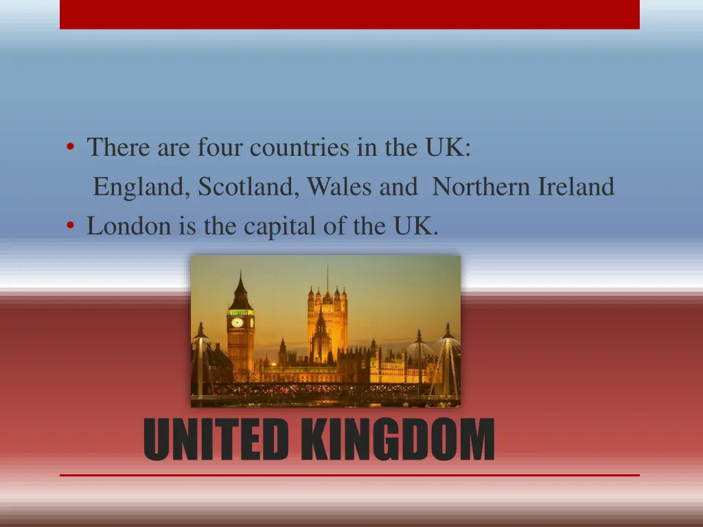 there are four countries in the uk england