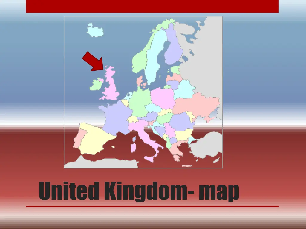 united kingdom map