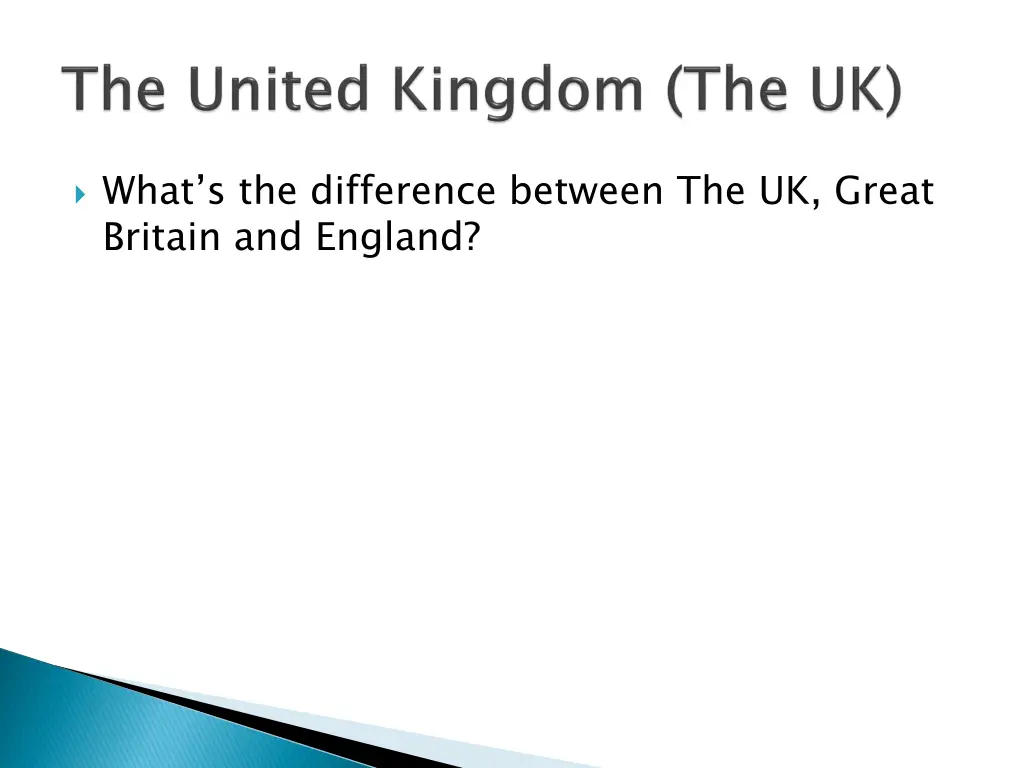 what s the difference between the uk great