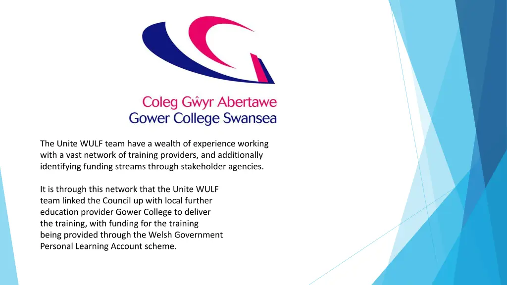 the unite wulf team have a wealth of experience
