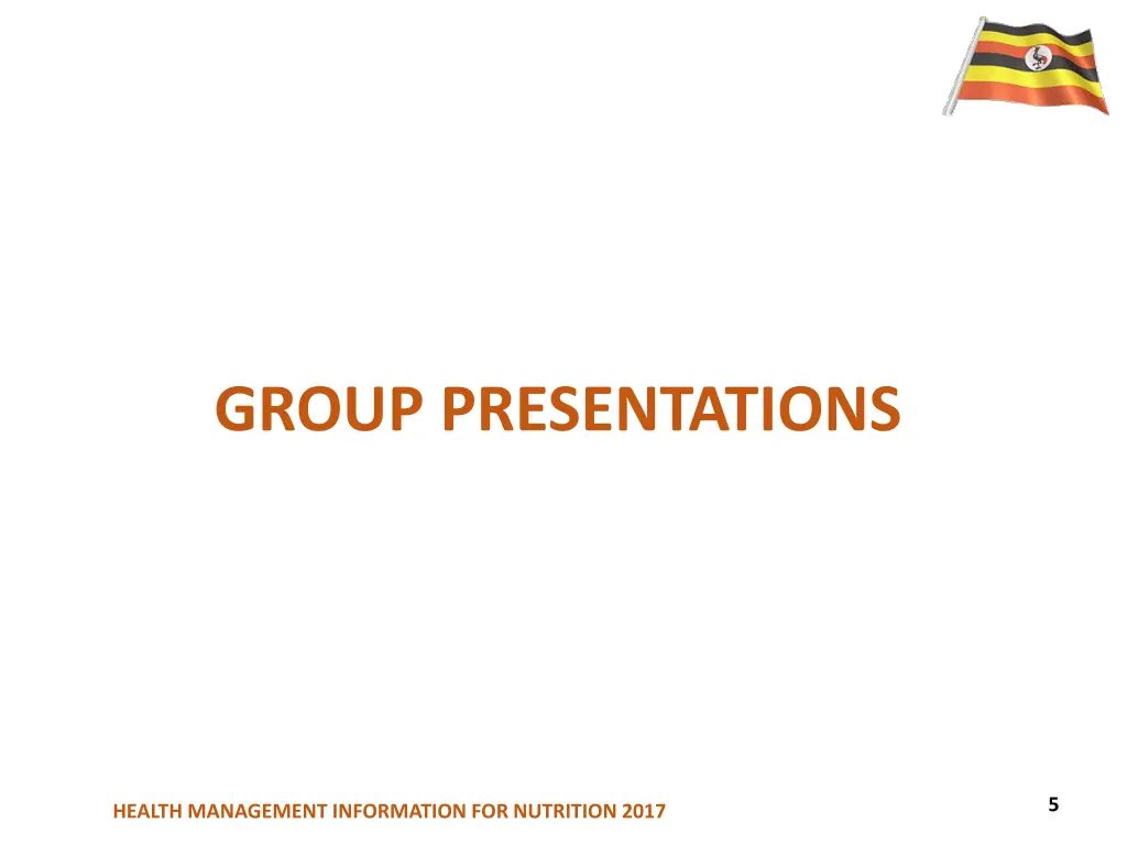 group presentations