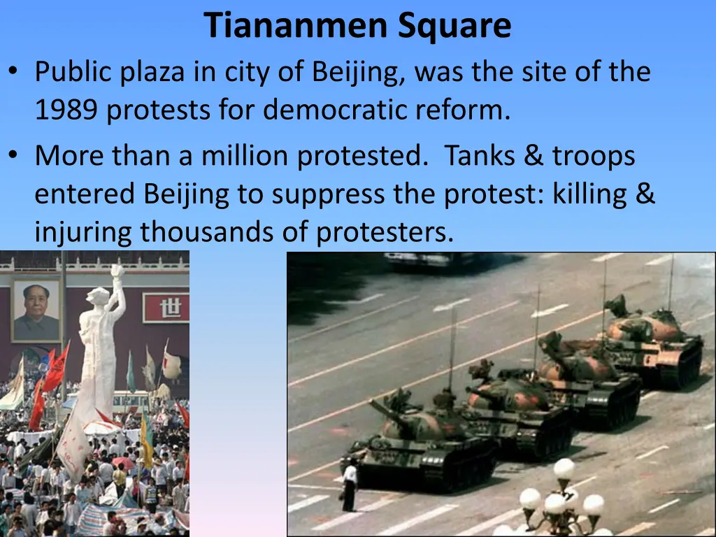 tiananmen square