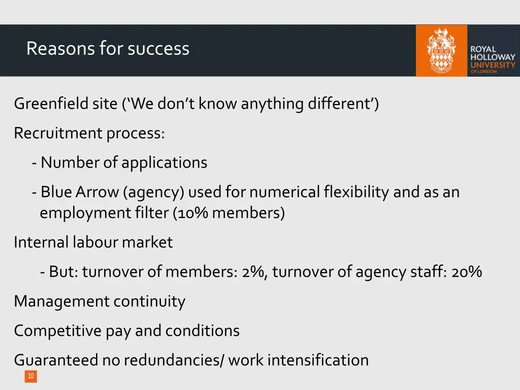 reasons for success