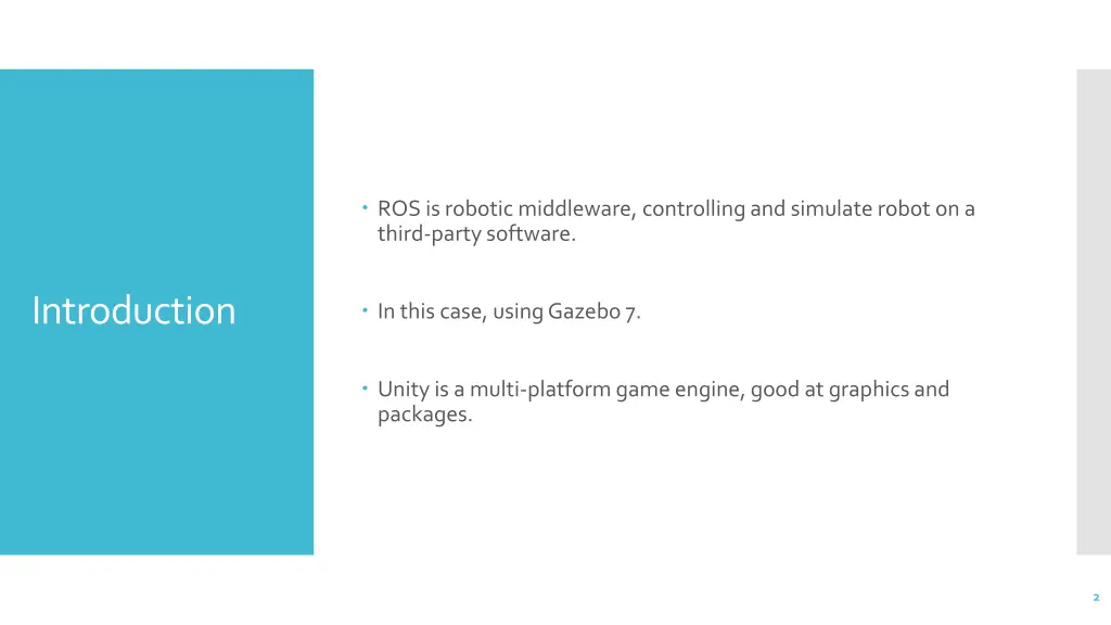 ros is robotic middleware controlling