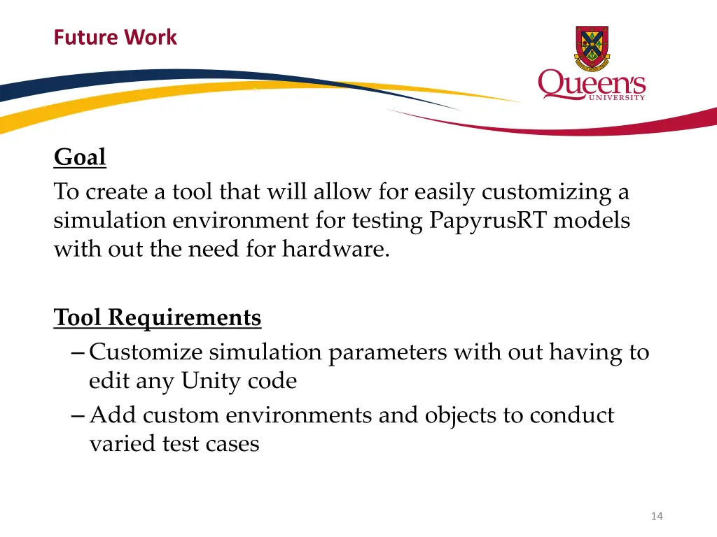 future work
