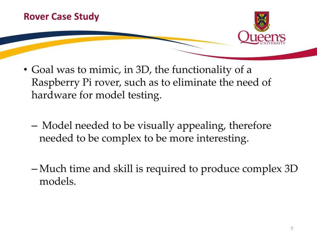 rover case study