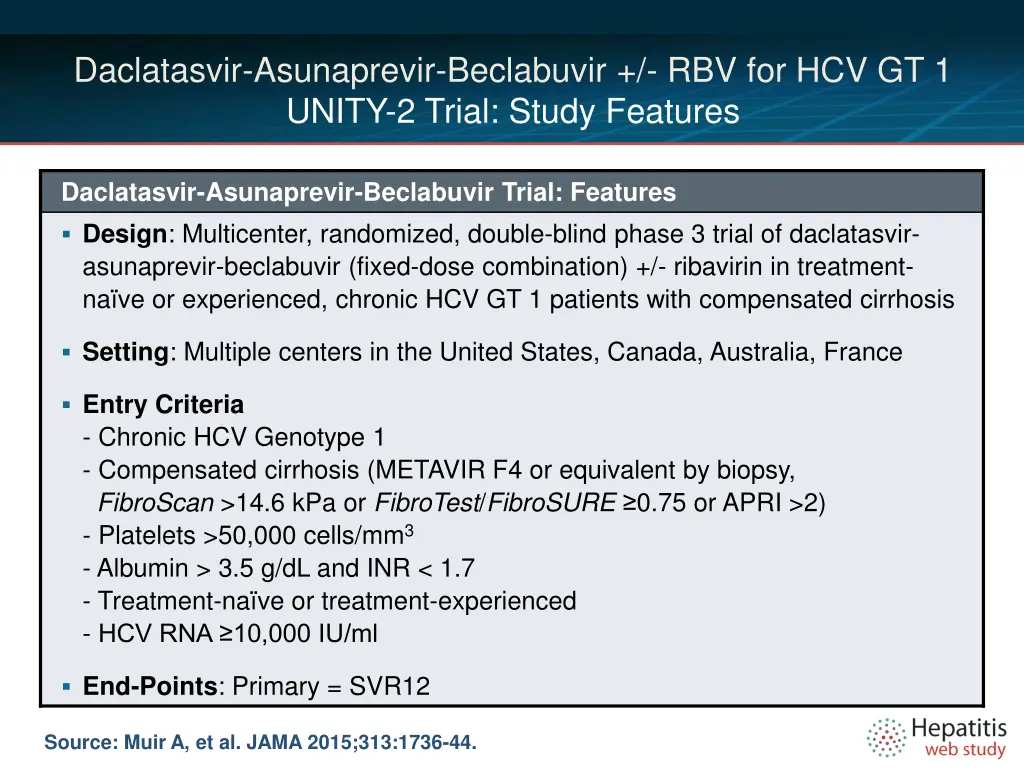 daclatasvir asunaprevir beclabuvir