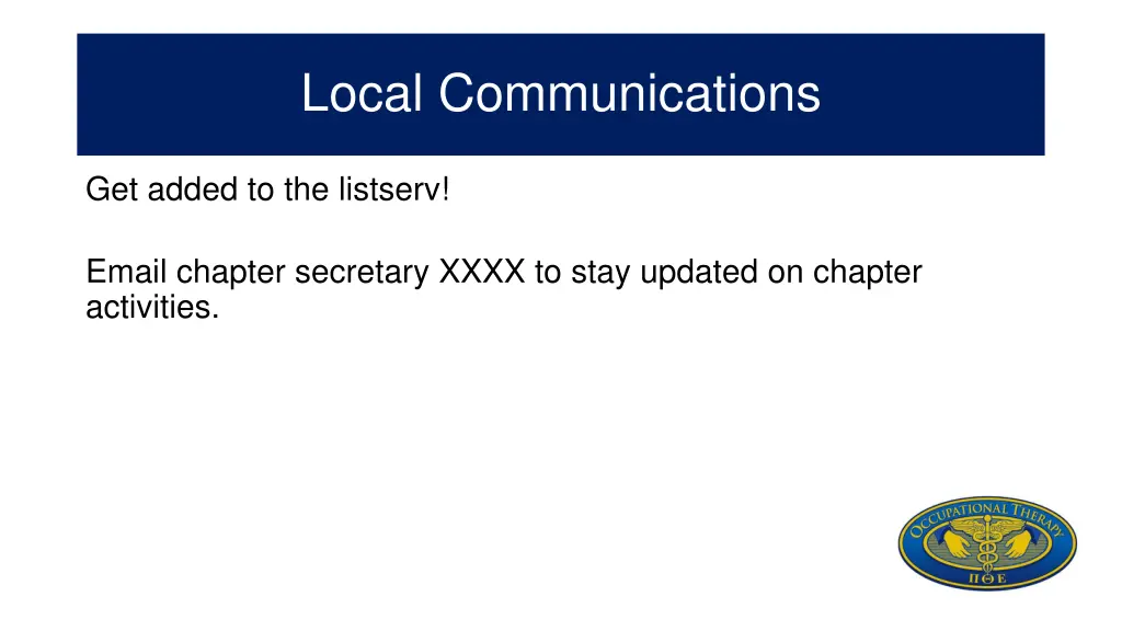 local communications
