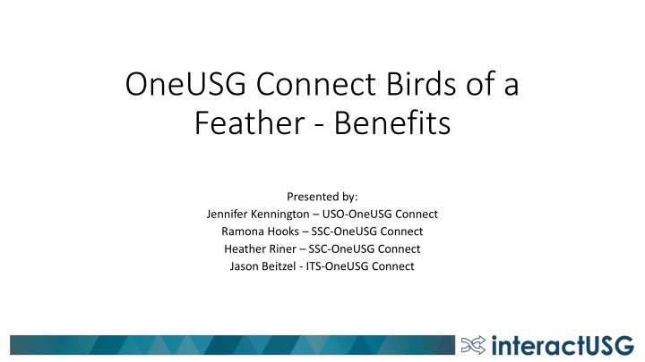 oneusg connect birds of a feather benefits