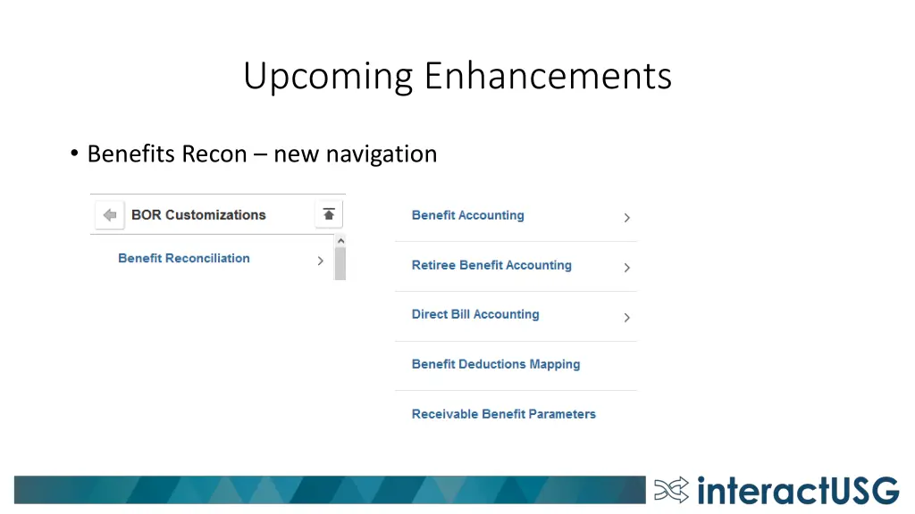 upcoming enhancements 1