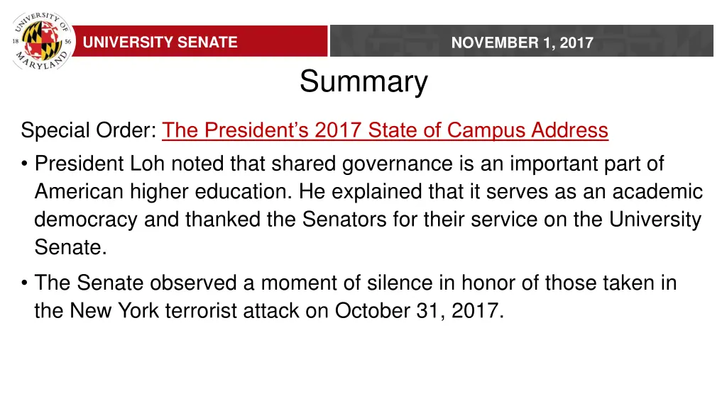 university senate 3