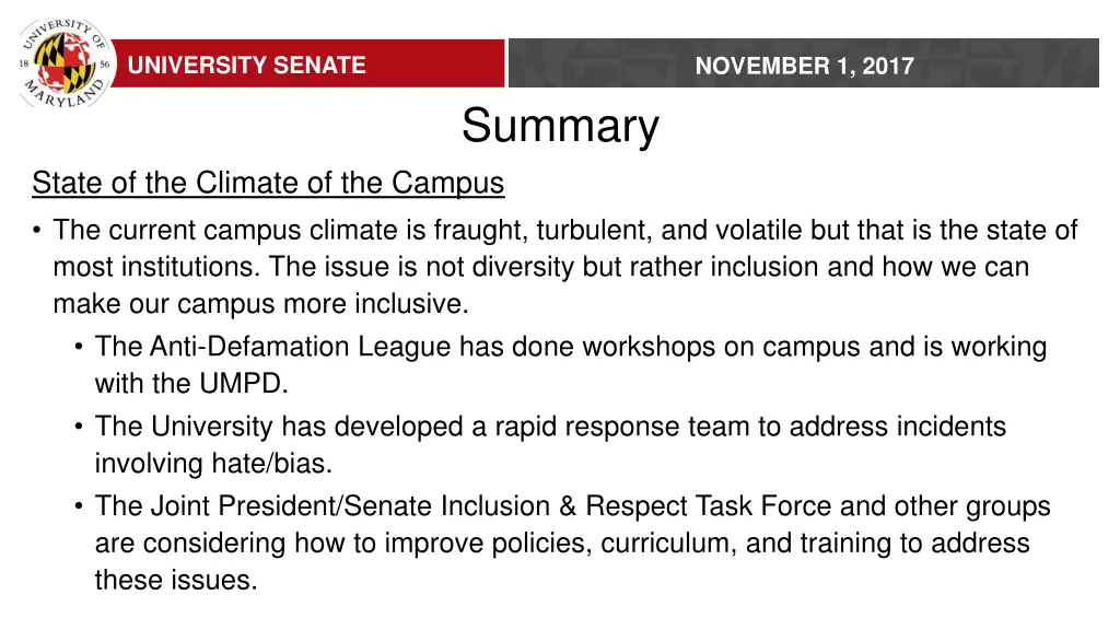 university senate 6