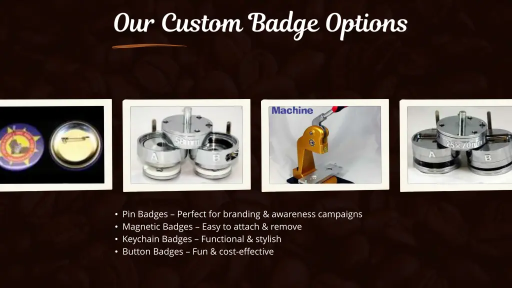 pin badges perfect for branding awareness