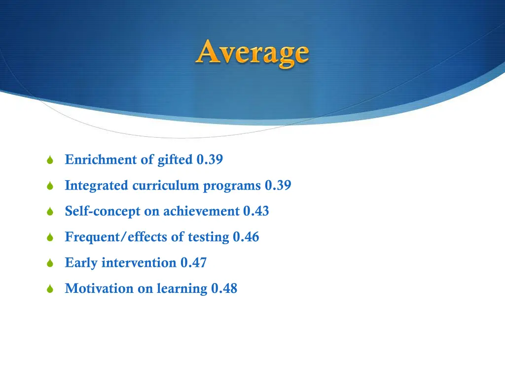enrichment of gifted 0 39