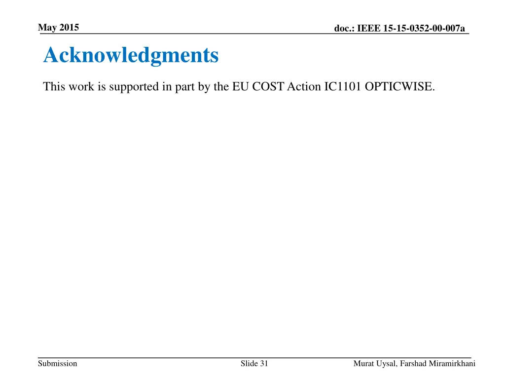 may 2015 acknowledgments