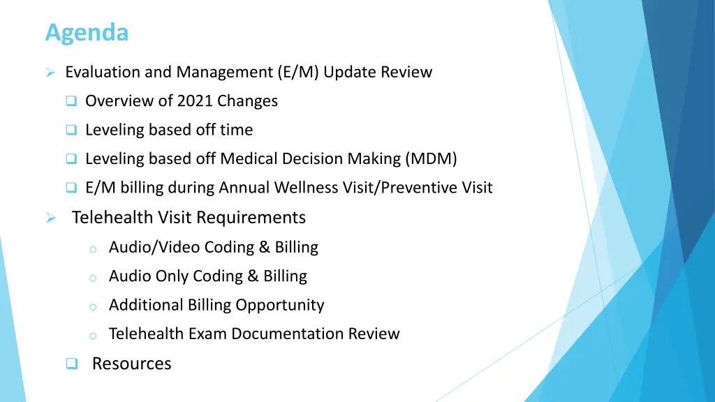 agenda