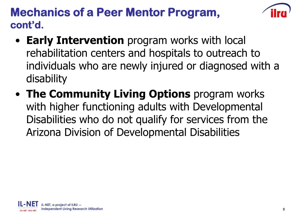mechanics of a peer mentor program mechanics 1