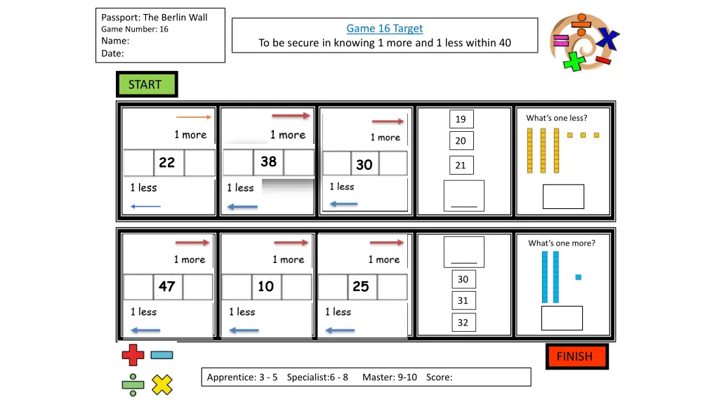 passport the berlin wall game number 16 name date