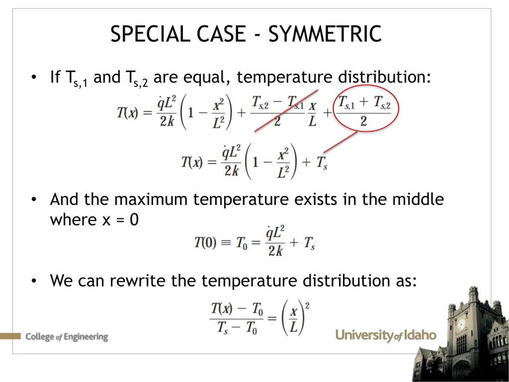 special case symmetric