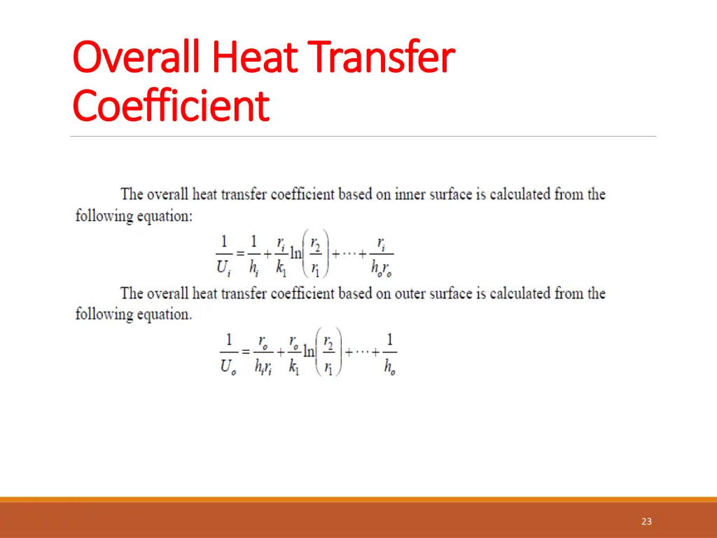 overall heat transfer overall heat transfer 1
