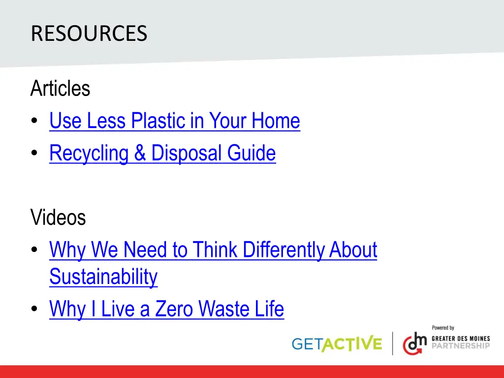 resources