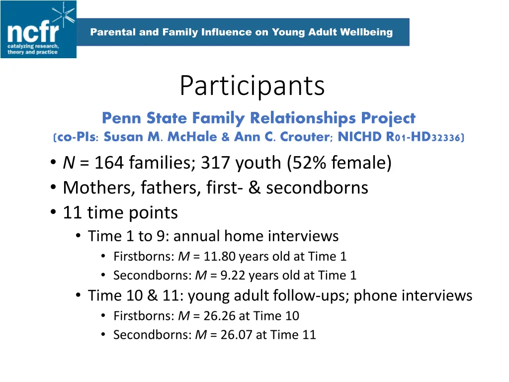 parental and family influence on young adult 5