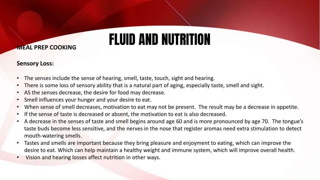 fluid and nutrition 15