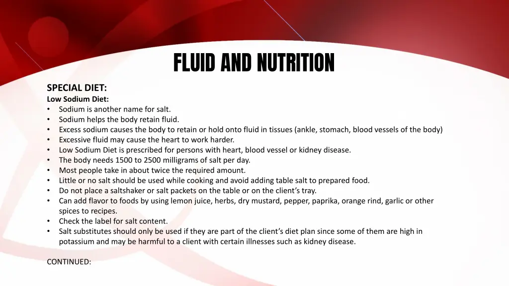 fluid and nutrition 37