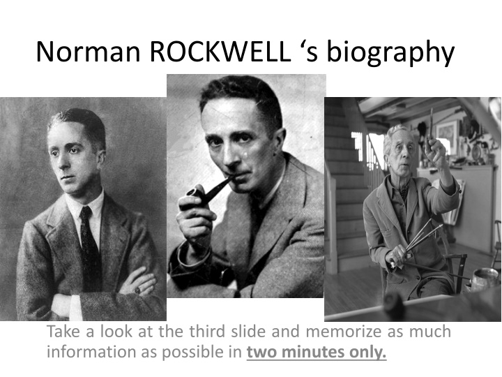 norman rockwell s biography