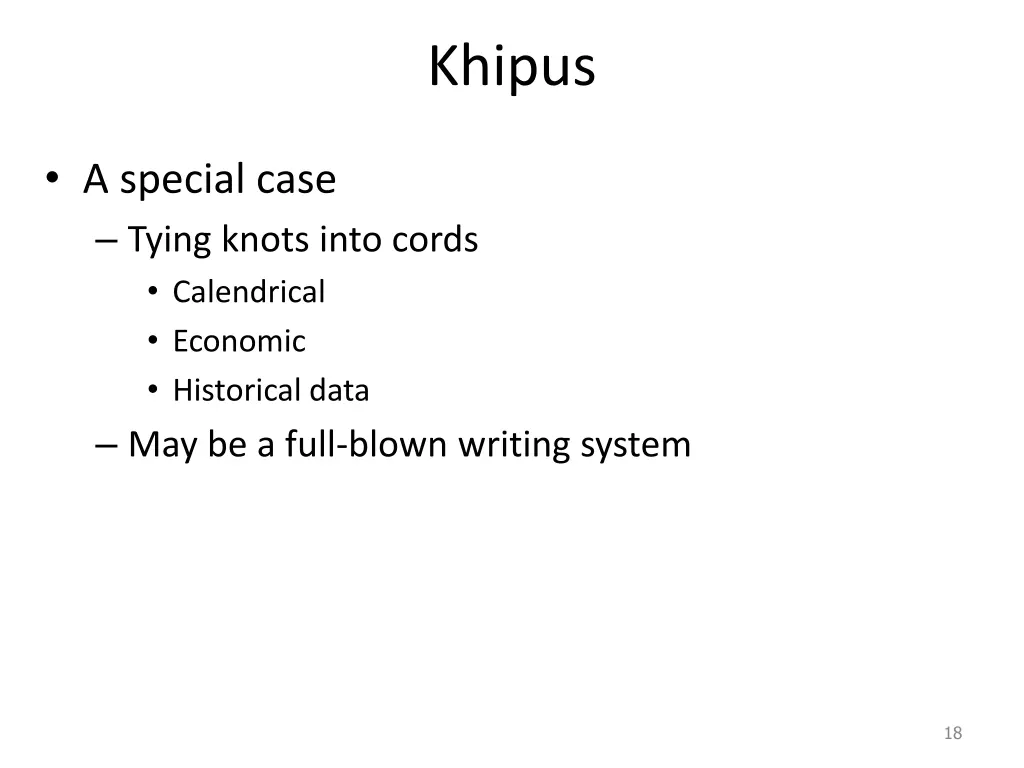 khipus