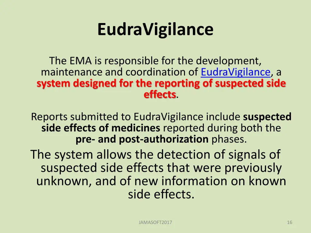 eudravigilance 1