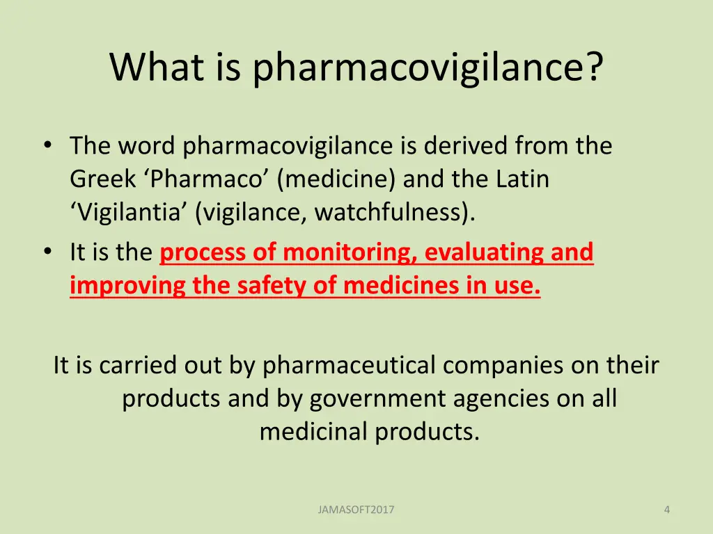 what is pharmacovigilance