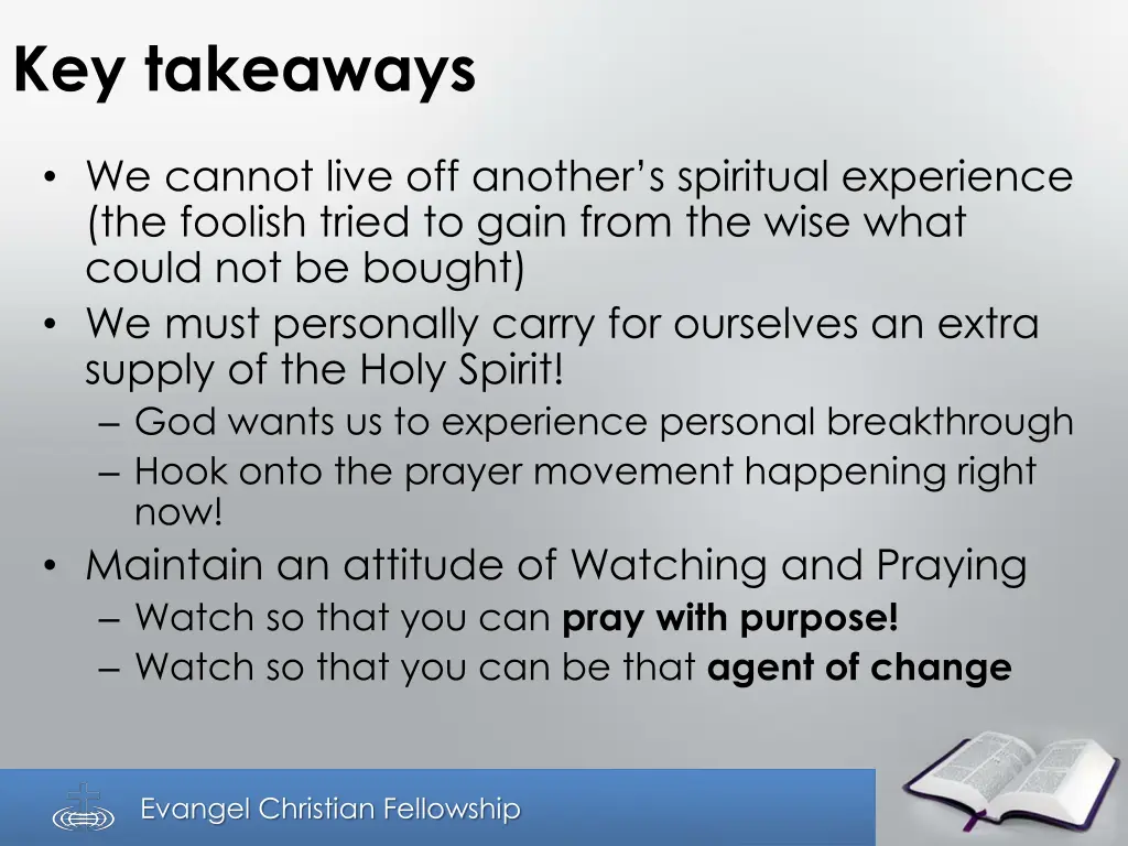 key takeaways