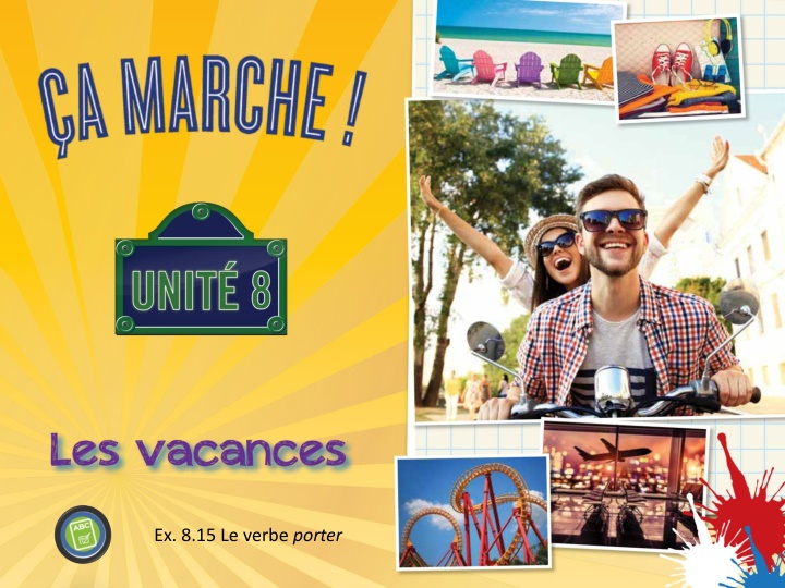 ex 8 15 le verbe porter