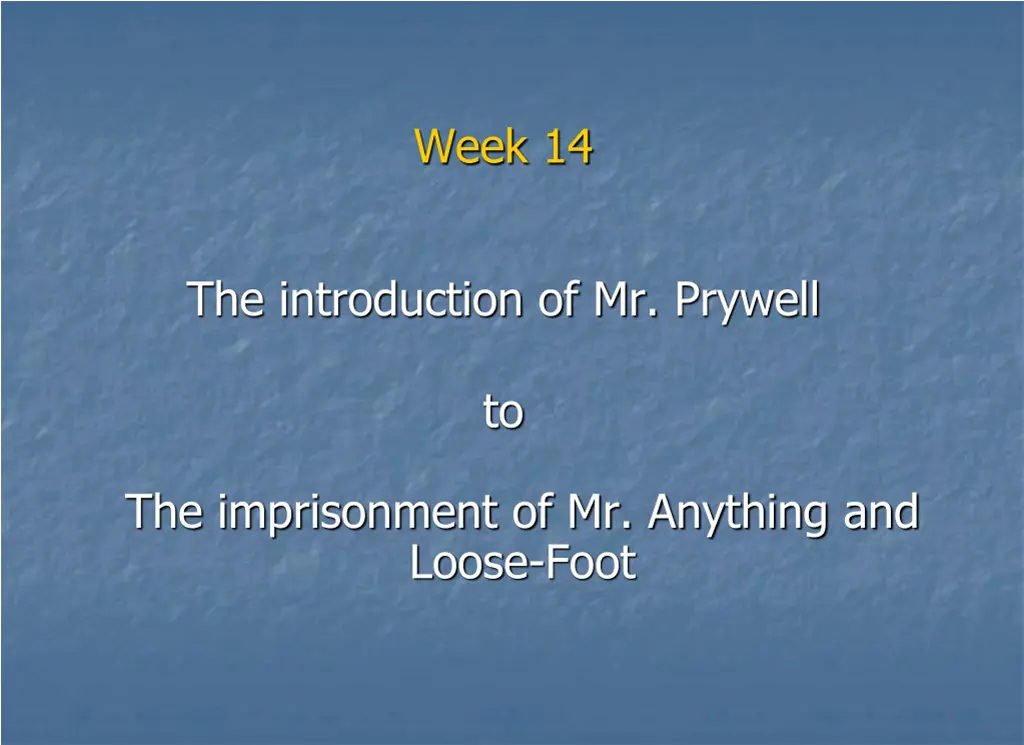 week 14