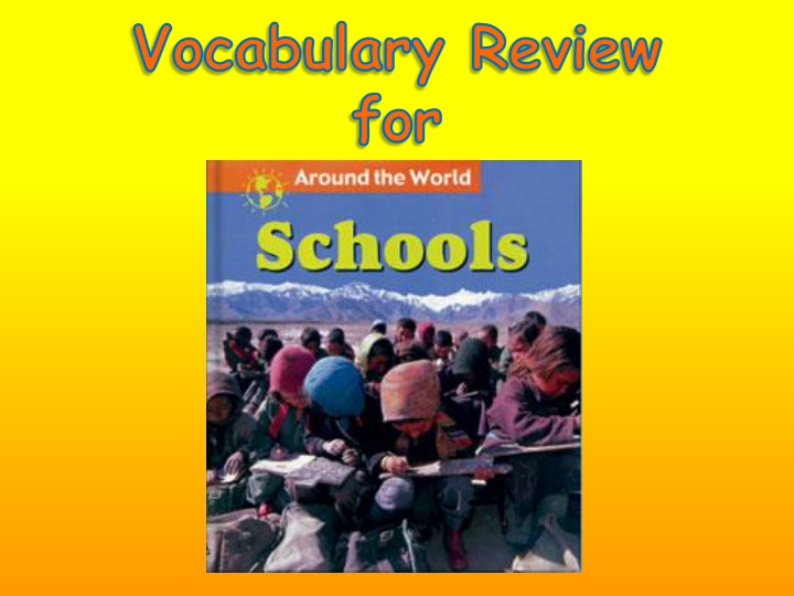 vocabulary review for