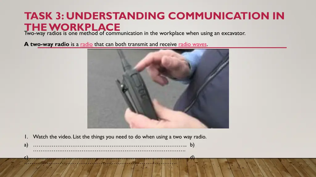 task 3 understanding communication