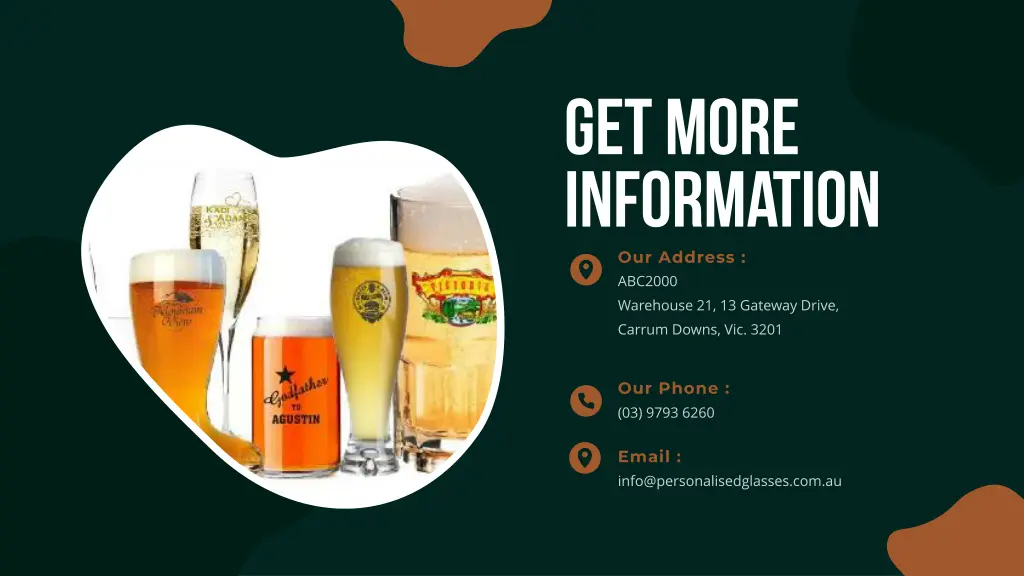 get more information our address