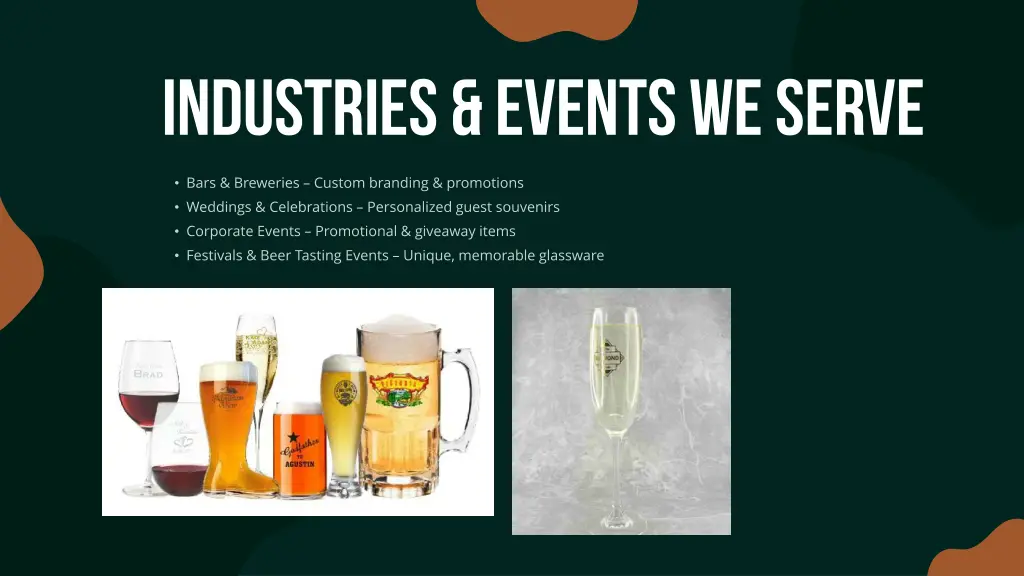 industries events we serve