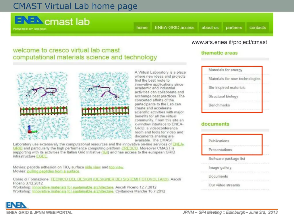cmast virtual lab home page