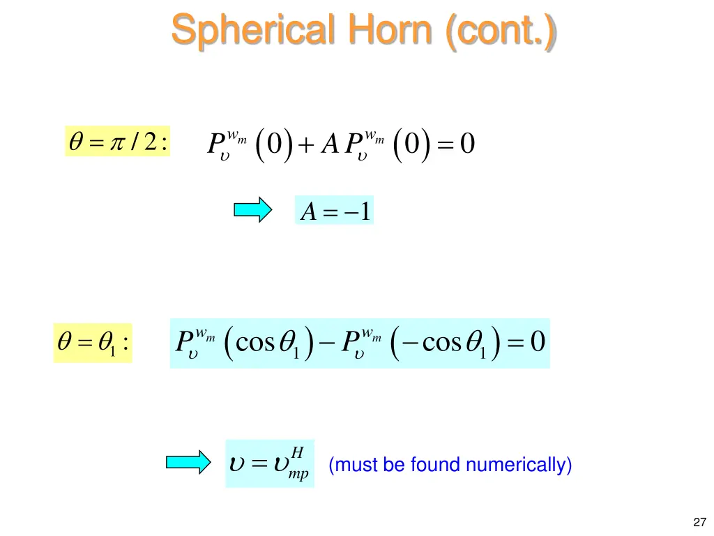 spherical horn cont 1