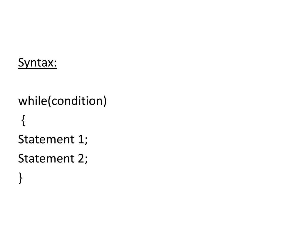 syntax
